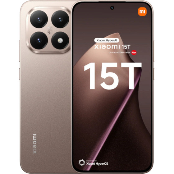 Xiaomi 15T 12/256GB 5G Rosegold Eu - (MZB0KXZEU)