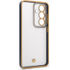 TFO Silky Gold Case For Oppo Reno 13F 5G (Global) / 13FS 5G blue