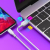 Kakusiga ������� Lightning �� Usb KSC-421, 2.8A, 480Mbps, 2m, ����� - (KSC-421-L-WH)