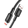 Kakusiga ������� Lightning �� Usb KSC-984, ���������, 3�, 480Mbps, 1m, ����� - (KSC-984-L-BK)