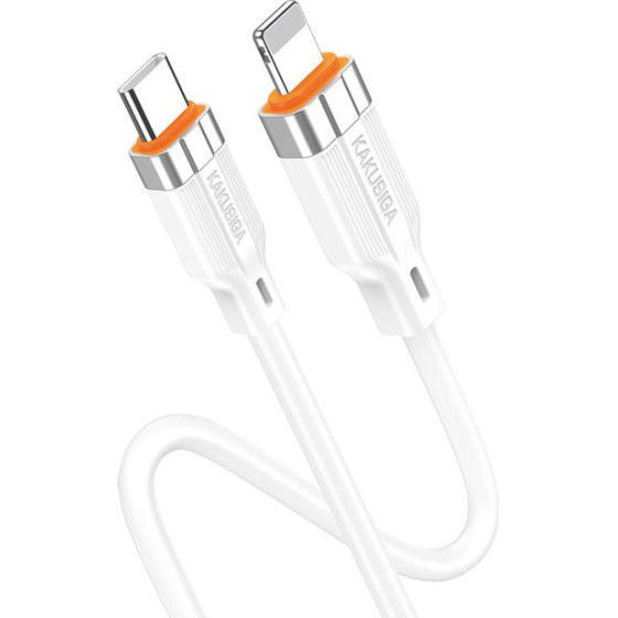 Kakusiga ������� Lightning �� USB-C KSC-995, ���������, 30W, 480Mbps, 1m, ����� - (KSC-995-LC-WH)