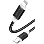Kakusiga ������� Lightning �� USB-C KSC-998, ���������, 30W, 480Mbps, 1m, ����� - (KSC-998-LC-BK)