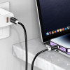 Kakusiga ������� Lightning �� USB-C KSC-998, ���������, 30W, 480Mbps, 1m, ����� - (KSC-998-LC-BK)