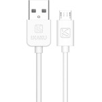 Kakusiga ������� Micro Usb �� Usb KSC-332, 2.4A, 480Mbps, 2m, ����� - (KSC-332-M-WH)