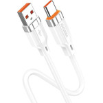 Kakusiga ������� USB-C �� Usb KSC-995, ���������, 5A, 480Mbps, 1m, ����� - (KSC-995-C-WH)