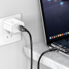Kakusiga ������� USB-C �� Usb KSC-995, ���������, 5A, 480Mbps, 1m, ����� - (KSC-995-C-WH)