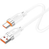 Kakusiga ������� USB-C �� Usb KSC-995, ���������, 5A, 480Mbps, 1m, ����� - (KSC-995-C-WH)