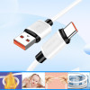 Kakusiga ������� USB-C �� Usb KSC-998, ���������, 5A, 480Mbps, 1m, ����� - (KSC-998-C-WH)