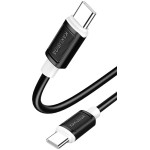 Kakusiga ������� USB-C �� USB-C KSC-998, ���������, 100W, 480Mbps, 1m, ����� - (KSC-998-CC-BK)