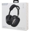 Kakusiga Headphones KSC-1466, �������� & ���������, Micro SD, 40mm, 400mAh, ����� - (KSC-1466-BK)