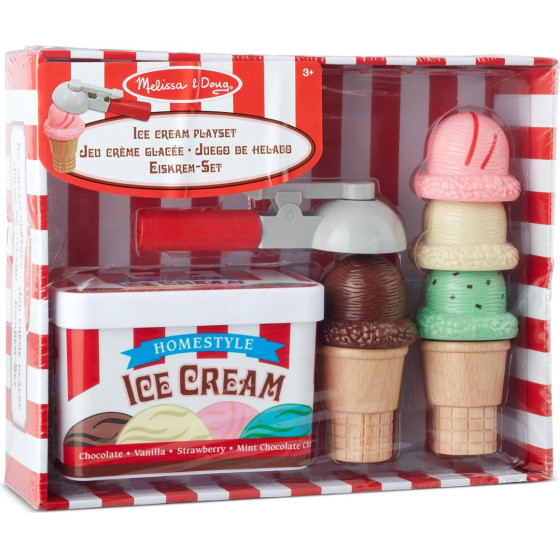Melissa & Doug Pretend Play: Wood - Scoopstick Icecream Cone (6074871)