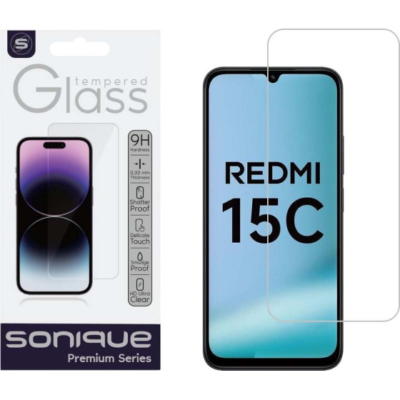 Sonique Hardy Glass Premium Series Hd 9H Xiaomi Redmi 15C 4G / Redmi 15C 5G / Poco C85 4G