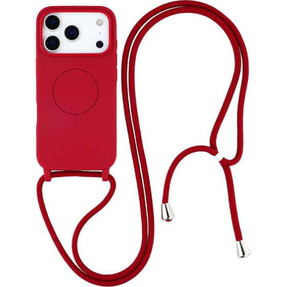 Is Spd Mag Color Cord Iphone 17 Pro Max Red Backcover - (SPDMAGCIP17PMR)