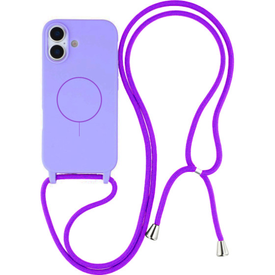 Is Spd Mag Color Cord Iphone 17 Purple Backcover - (SPDMAGCIP17U)