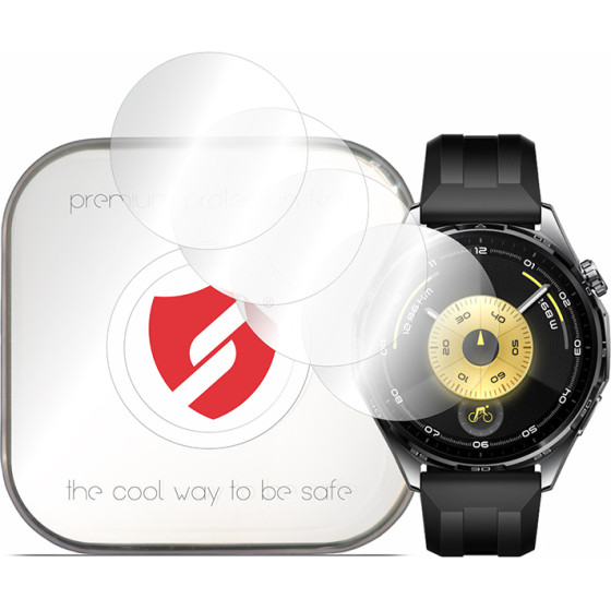 Smart Protection - Premium Classic (4 pack) - Huawei Watch Gt 6 46mm - Clear