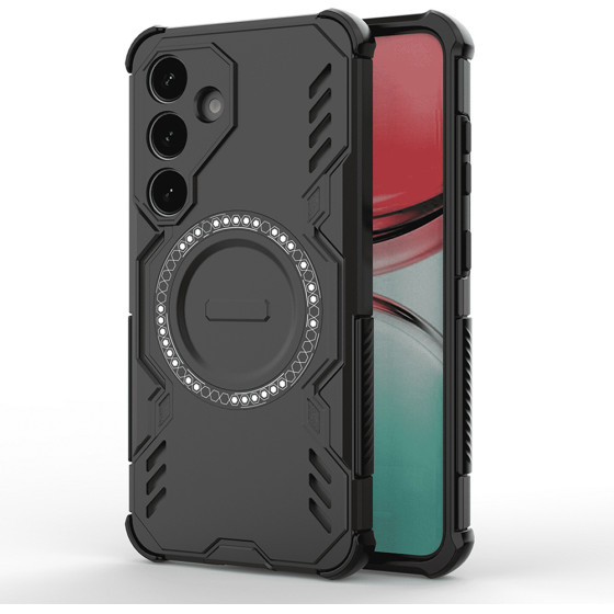Techsuit - Armormag Case - Samsung Galaxy S25 Fe - Black