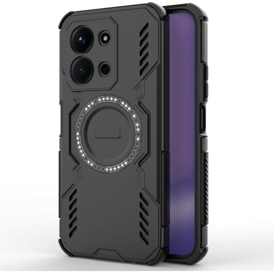 Techsuit - Armormag Case - Xiaomi Redmi 15C 4G / Redmi 15C 5G - Black