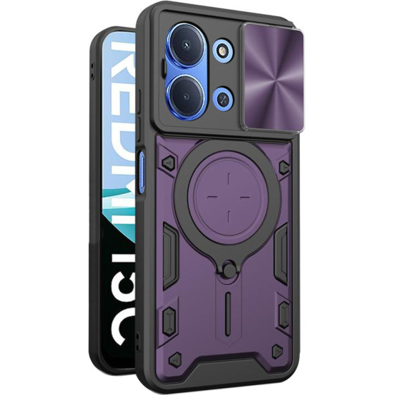 Techsuit - Camguard Pro - Xiaomi Redmi 15C 4G / Redmi 15C 5G - Purple