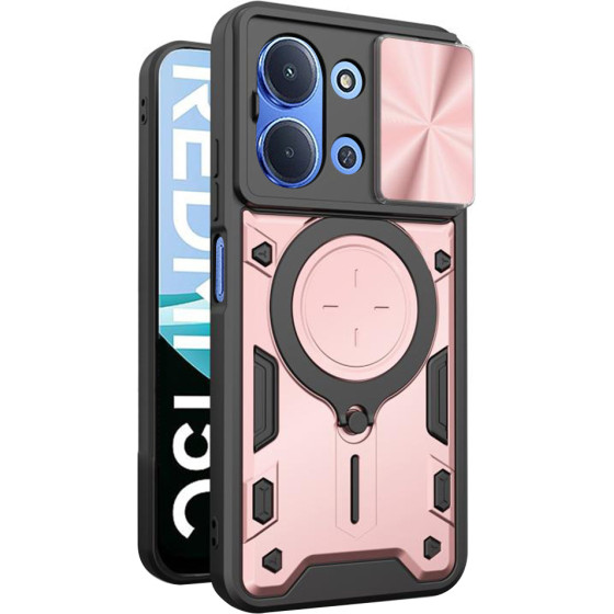 Techsuit - Camguard Pro - Xiaomi Redmi 15C 4G / Redmi 15C 5G - Rose Gold