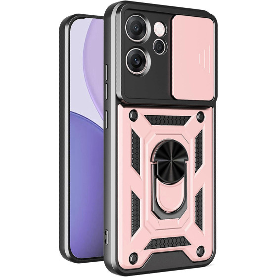 Techsuit - Camshield Series - Oppo Reno14 F / Reno14 Fs 5G - Rose Gold