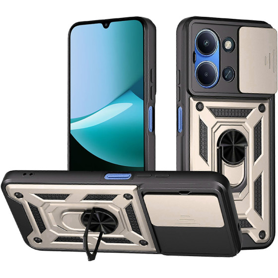 Techsuit - Camshield Series - Xiaomi Redmi 15C 4G / Redmi 15C 5G - Gold
