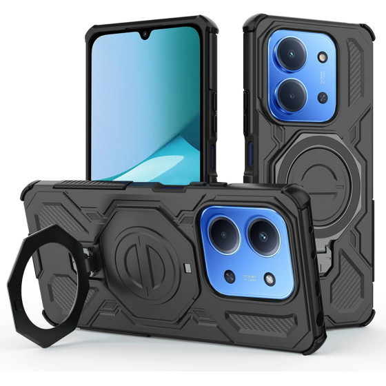 Techsuit - Carbon Shield Pro - Xiaomi Redmi 15C 4G / Redmi 15C 5G - Black