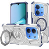 Techsuit - Carbon Shield Pro - Xiaomi Redmi 15C 4G / Redmi 15C 5G - Blue Transparent