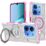 Techsuit - Carbon Shield Pro - Xiaomi Redmi 15C 4G / Redmi 15C 5G - Pink Transparent