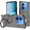 Techsuit - Carbon Shield Pro - Xiaomi Redmi 15C 4G / Redmi 15C 5G - Smoke Black