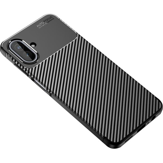 Techsuit - Carbonfiber - Samsung Galaxy A07 4G - Black