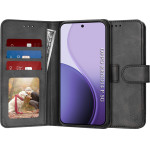 Techsuit - Diary Book - Oppo Reno14 F / Reno14 Fs 5G - Black