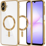 Techsuit - Luxury Crystal Magsafe - Samsung Galaxy A07 4G - Gold