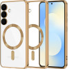 Techsuit - Luxury Crystal Magsafe - Samsung Galaxy S25 Fe - Gold
