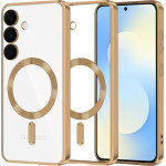 Techsuit - Luxury Crystal Magsafe - Samsung Galaxy S25 Fe - Gold