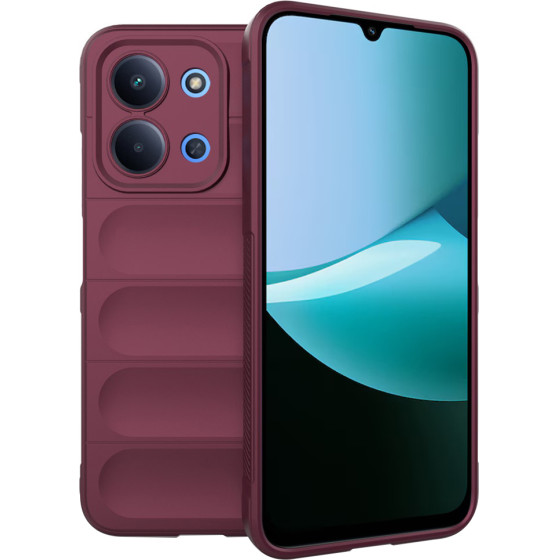 Techsuit - Magic Shield - Xiaomi Redmi 15C 4G / Redmi 15C 5G - Bordeaux