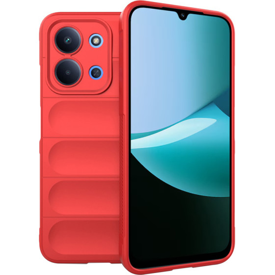 Techsuit - Magic Shield - Xiaomi Redmi 15C 4G / Redmi 15C 5G - Red