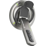 Techsuit - Premium Magnetic Ring Holder Alustandx - Magsafe 360� Adjustable Stand, Non-Slip Silicone Ring - Gray - (SB1)
