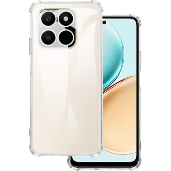 Techsuit - Shockproof Clear Silicone - Honor 400 Smart / X7d 4G - Clear