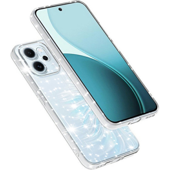 Techsuit - Sparkleskin Series - Oppo Reno14 F / Reno14 Fs 5G - Clear