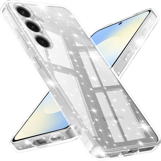 Techsuit - Sparkleskin Series - Samsung Galaxy S25 Fe - Clear