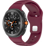 Techsuit - Watchband (W050) - Samsung Galaxy Watch8 40mm/Watch8 44mm/Watch8 Classic - Bordeaux