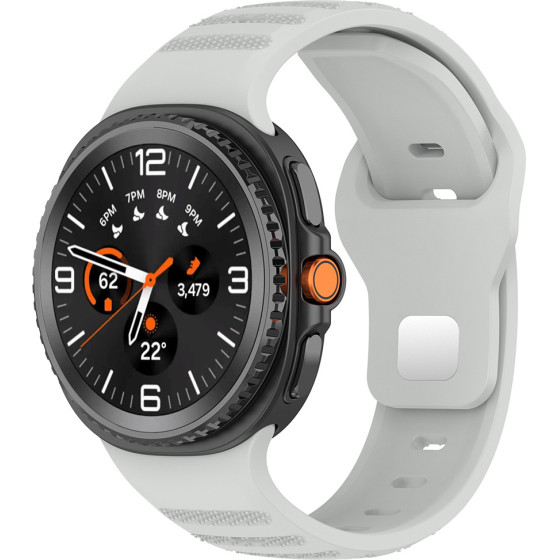Techsuit - Watchband (W050) - Samsung Galaxy Watch8 40mm/Watch8 44mm/Watch8 Classic - Gray