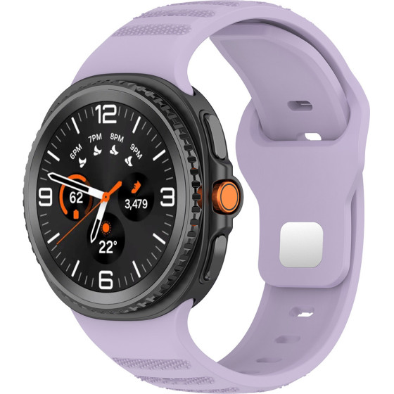 Techsuit - Watchband (W050) - Samsung Galaxy Watch8 40mm/Watch8 44mm/Watch8 Classic - Purple