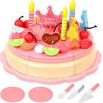 Iso Trade Wooden Birthday Cake - (14797-0)