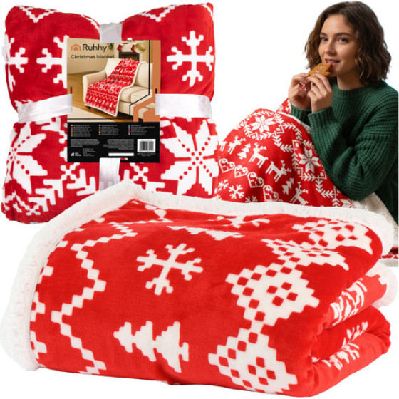 Ruhhy Christmas Blanket 1,3x1,7cm 26610 - (18546-0)