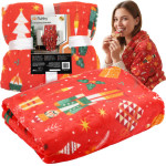 Ruhhy Flannel Christmas Blanket 1,5x2m 26607 - (18547-0)