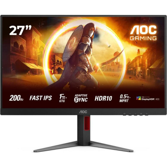 AOC Fhd Ips Gaming Monitor 27'' With Speakers - (27G4HA)
