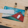 Grupo Erik Red Fuji Hokusai Gaming Mouse Pad - (22776)