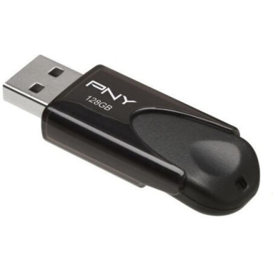 PNY Attache 4 2.0 128GB Usb Flash Drive Usb Type-A Black - (FD128ATT4-EF)