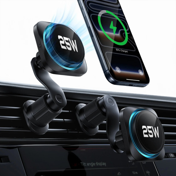 ESR - Car Holder Omnilock - For Air Vent, 360� Rotation, Magnetic Grip, Universal, Adjustable - Black - (2B52301)